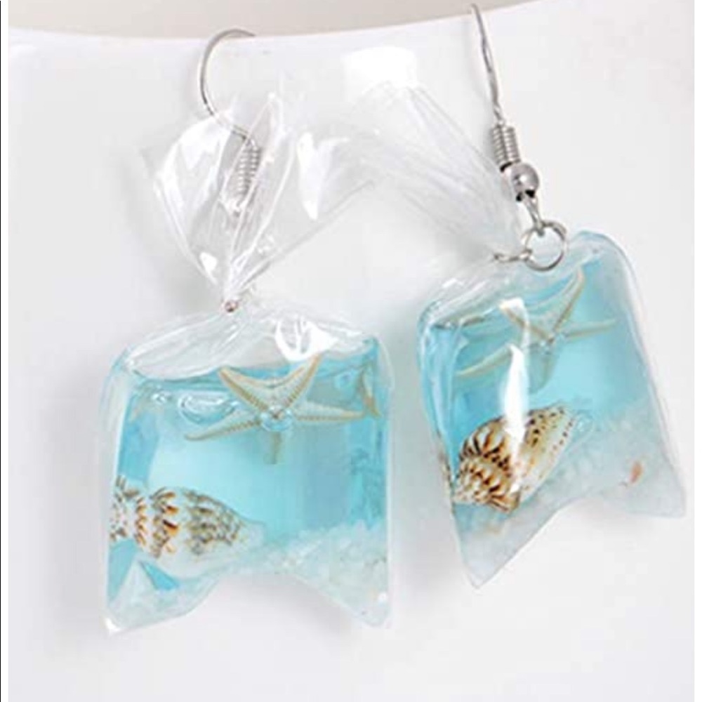 Beach- Seashell- Earrings